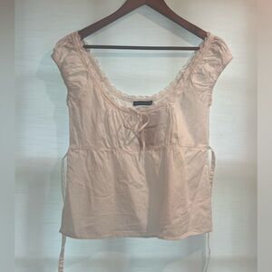 White brandy Melville blouse